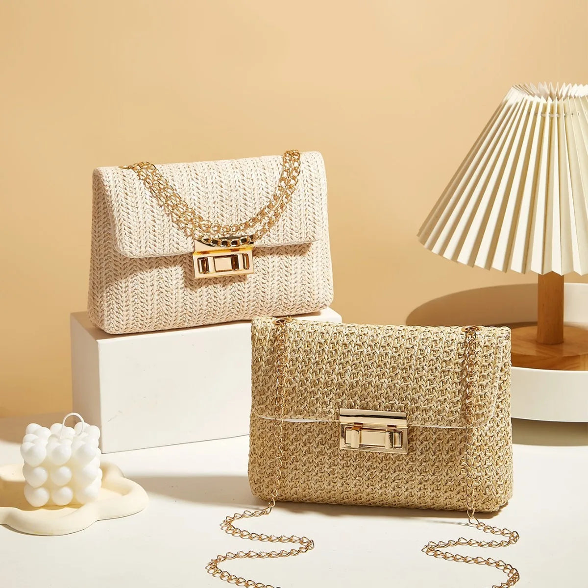 Sac boheme tressé pour femme