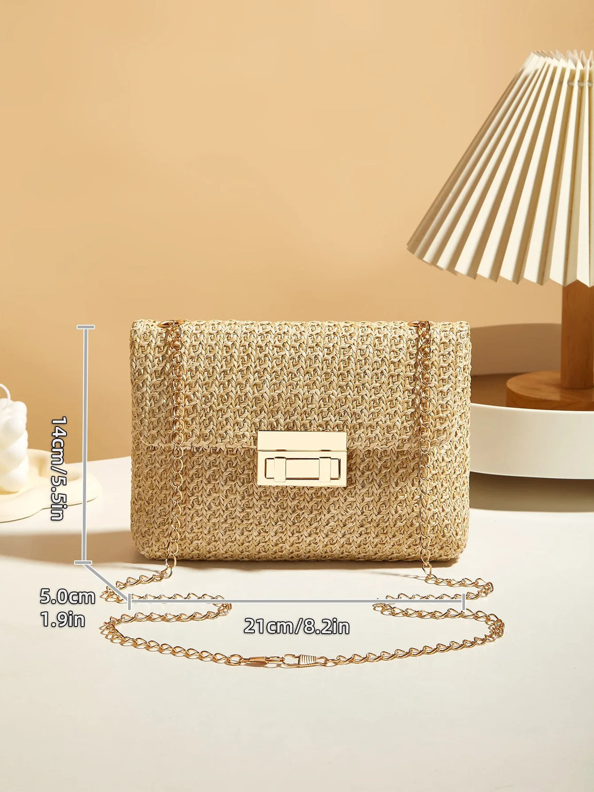 Sac boheme tressé pour femme