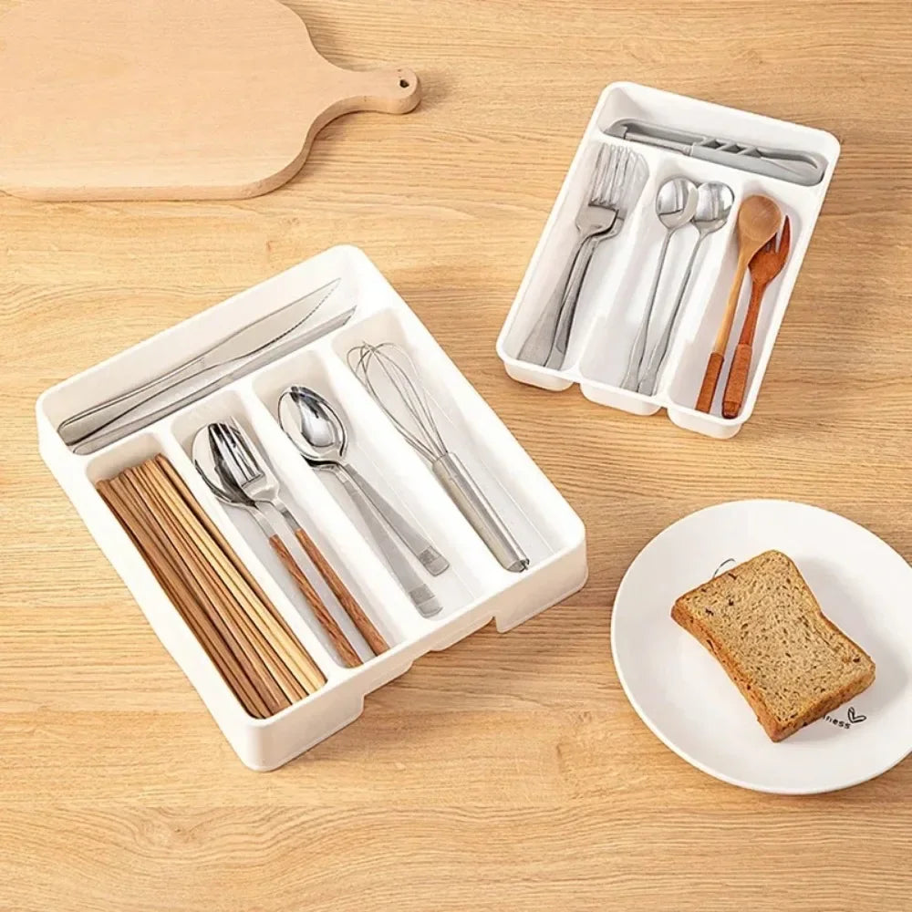 Organisateurs de couverts extensible pour tiroir