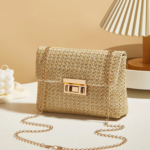 Sac boheme tressé pour femme
